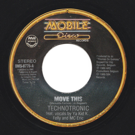 Technotronic - Move This (# Flashback 80's - # Músicas Anos 80) 