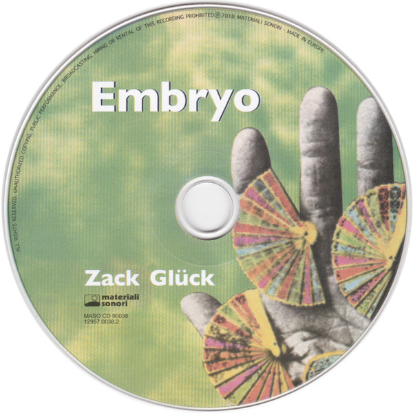 baixar álbum Embryo - Zack Glück