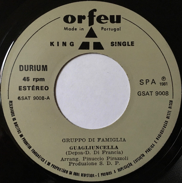 baixar álbum Gruppo Di Famiglia - Guagliuncella