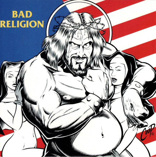 Bad Religion – American Jesus (1993, Yellow A / White B Labels