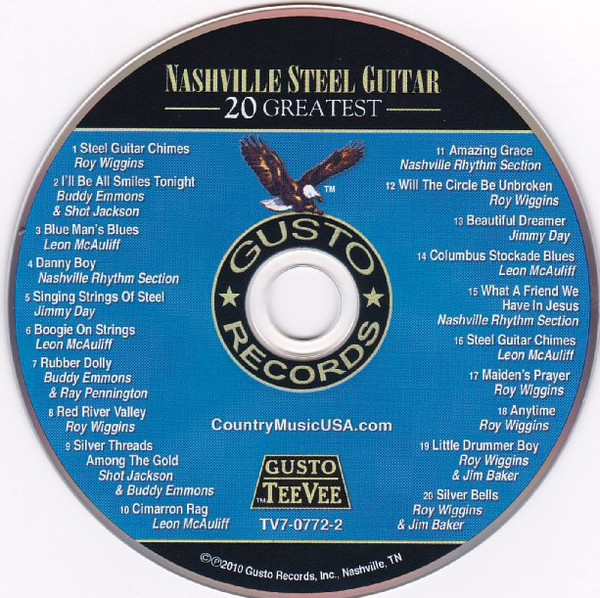 ladda ner album Various - Nashville Steel Guitar 20 Greatest