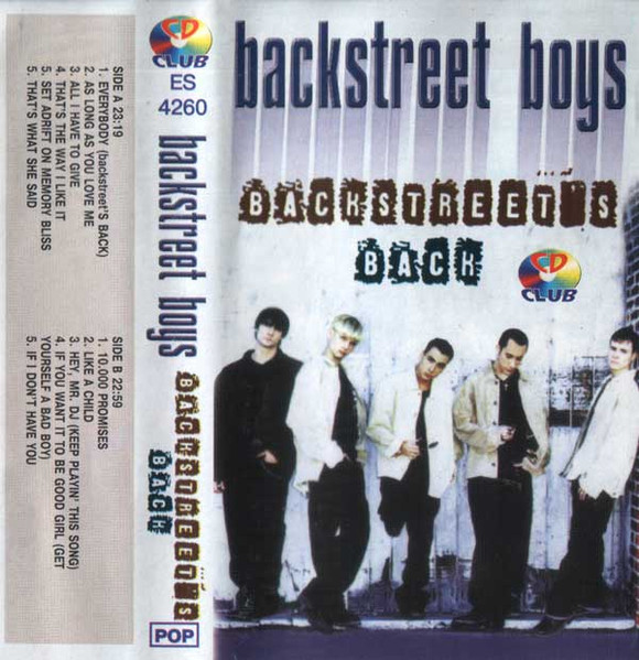 Backstreet Boys Backstreet s Back 1997 Cassette Discogs