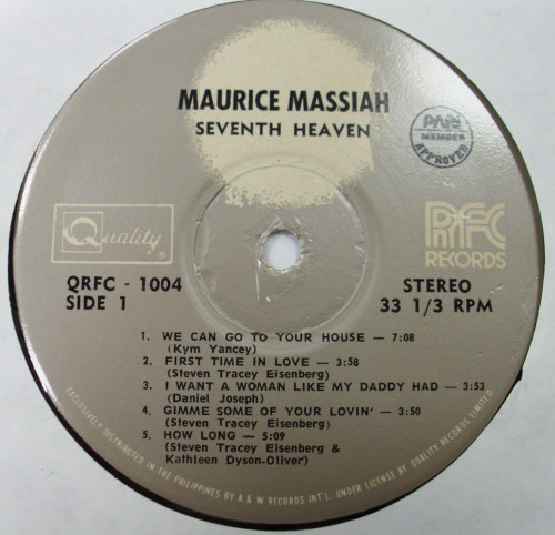 last ned album Maurice Massiah - Seventh Heaven