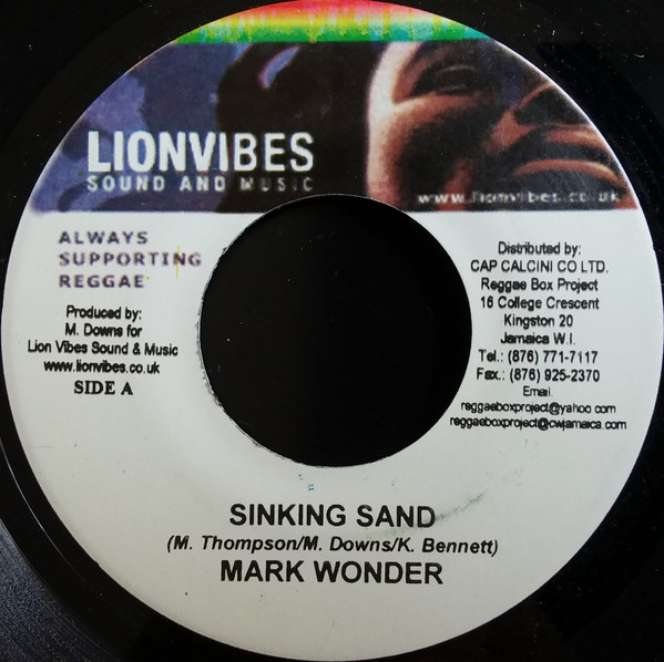 ladda ner album Mark Wonder - Sinking Sand