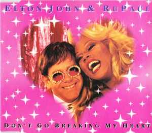 Elton John - Don't Go Breaking My Heart album cover