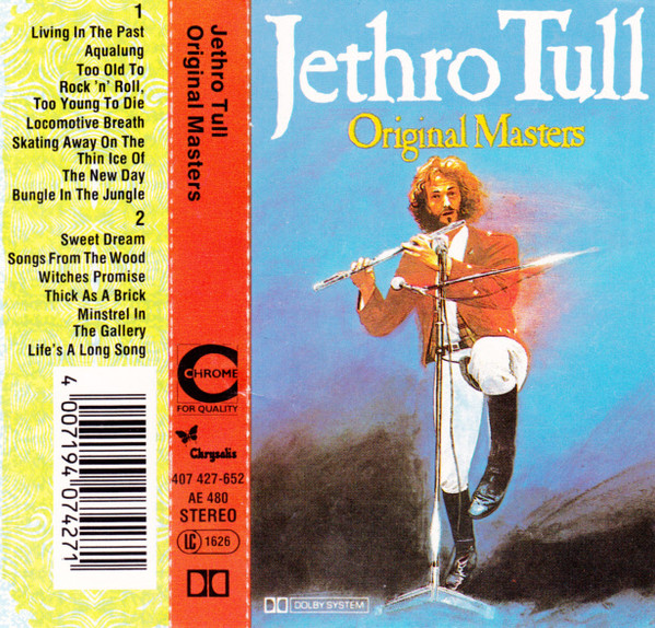 Number ➈  Classic rock and roll, Progressive rock, Jethro tull