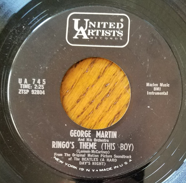 Situación sofá vender George Martin & His Orch. - Ringo's Theme (This Boy) | Releases | Discogs
