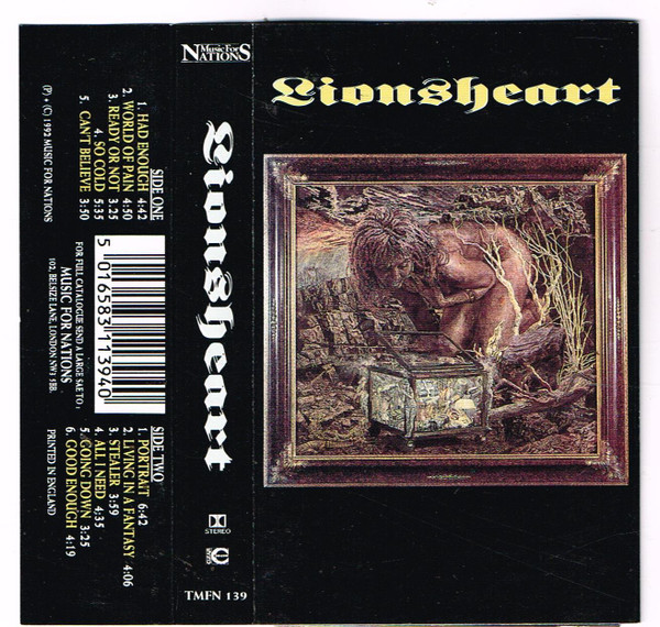 Lionsheart - Lionsheart | Releases | Discogs