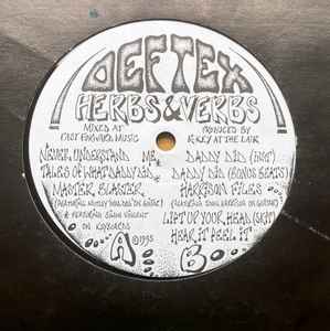 Def Tex - Herbs & Verbs EP
