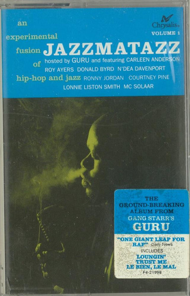 Guru – Jazzmatazz (Volume 1) (1993, Cassette) - Discogs
