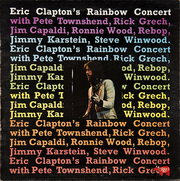 Eric Clapton – Eric Clapton's Rainbow Concert (1973, Vinyl) - Discogs