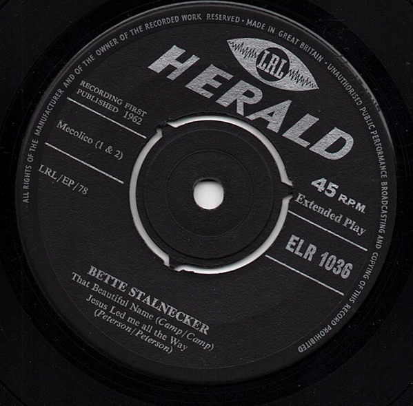 last ned album Bette Stalnecker - Bette Stalnecker