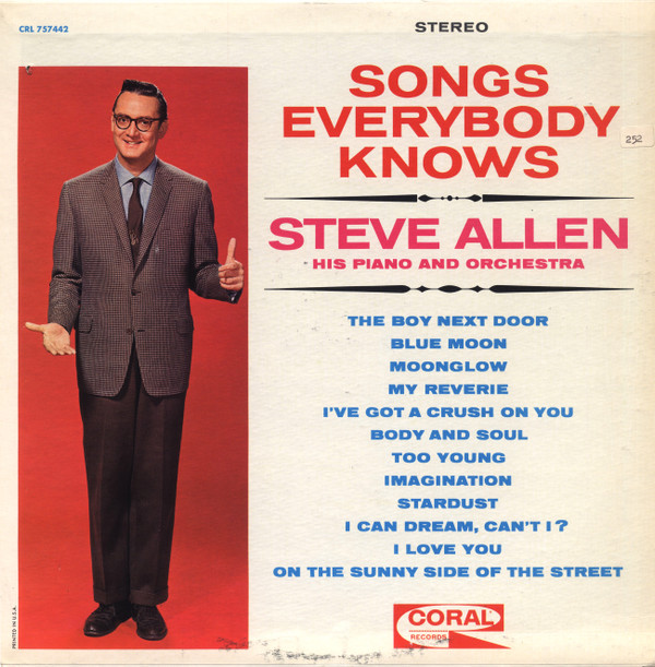 Album herunterladen Steve Allen His Piano And Orchestra - Songs Everybody Knows
