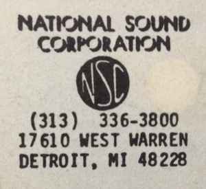 National Sound Corporation on Discogs