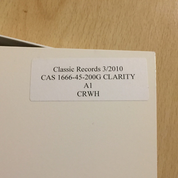 ladda ner album Genesis - Live Clarity Box Set 45 test pressings vinys