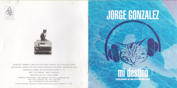 lataa albumi Jorge Gonzalez - Mi Destino Confesiones De Una Estrella De Rock