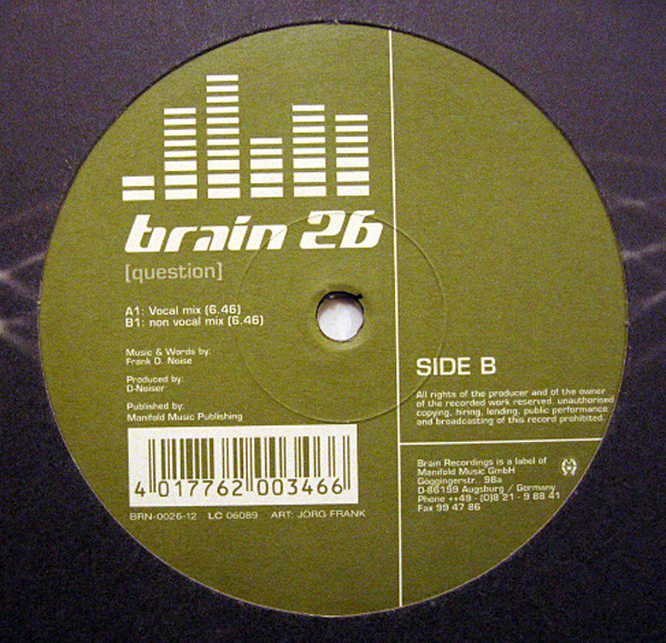 Album herunterladen Brain 26 - Question