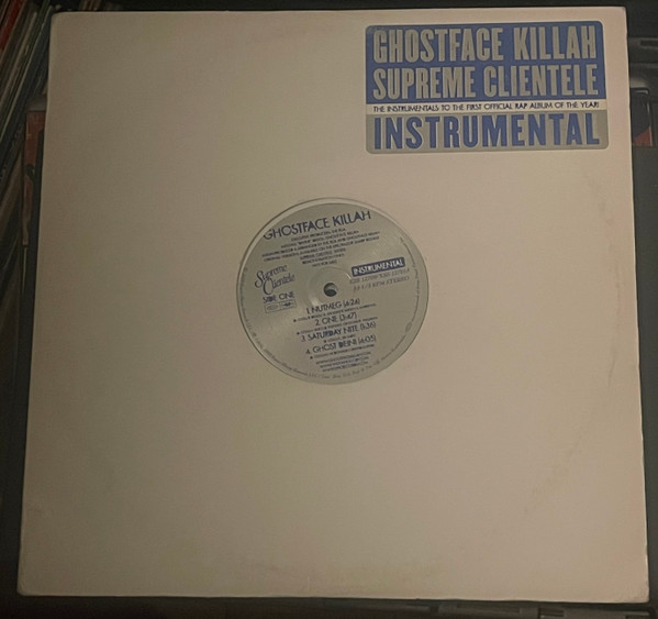 Ghostface Killah – Supreme Clientele (Instrumental) (2000, Vinyl 