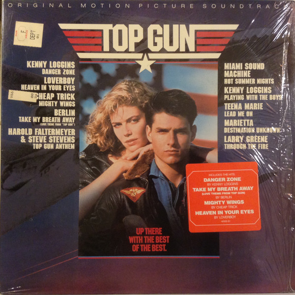 Top Gun Original Motion Picture Soundtrack (1986, Carrollton