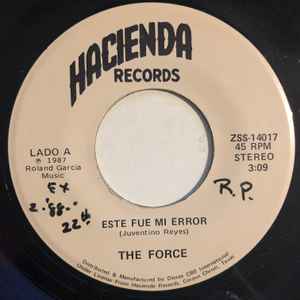 The Force (43) - Yo Te Amare / Este Fue Mi Error album cover