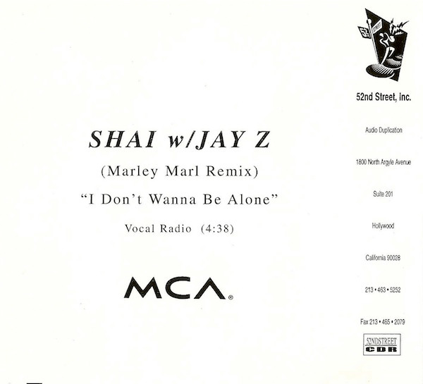 Shai – I Don't Wanna Be Alone (Remix) (1995, CD) - Discogs