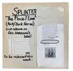 Splinter - The Place I Love | Releases | Discogs