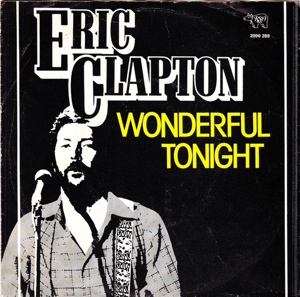 Rock and Roll Band Eric Clapton Wonderful Tonight  Record Album COASTER 