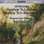 Cover of Symphony No.4 «Italian» / Symphony No.5 «Reformation», 1983, CD
