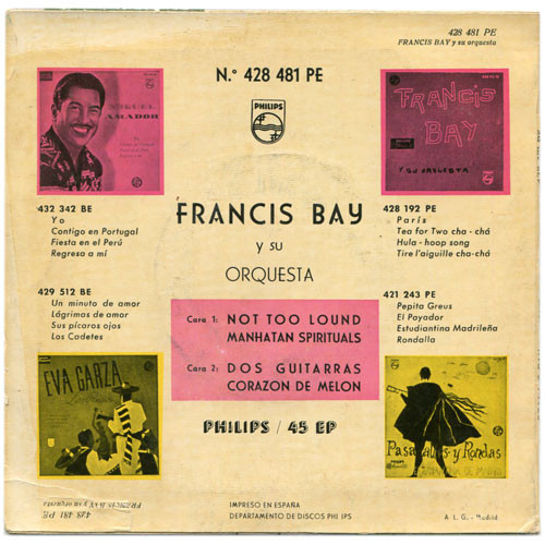 lataa albumi Francis Bay Y Su Orquesta - Francis Bay