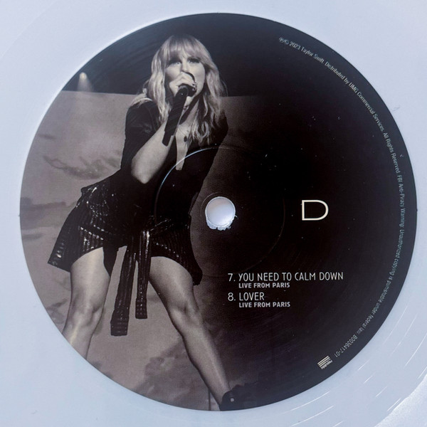 Taylor Swift – Lover (Live From Paris) (2023, Pink Marbled, Vinyl) - Discogs