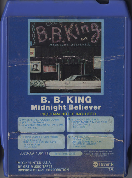 B.B. King - Midnight Believer | Releases | Discogs