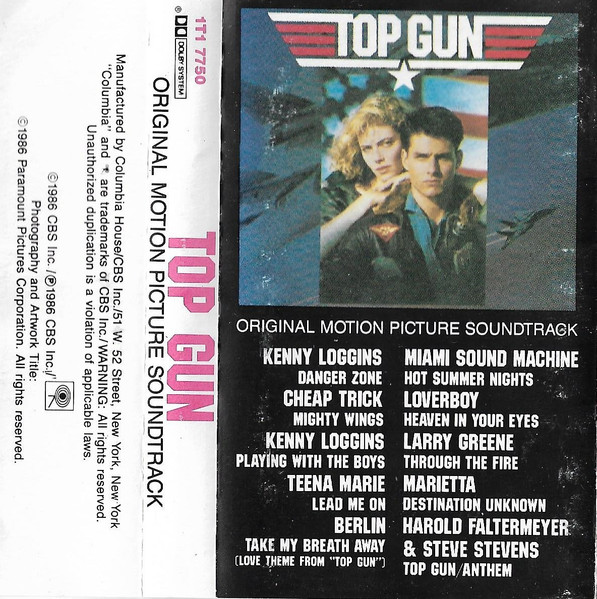 Harold Faltermeyer & Steve Stevens – Top Gun Anthem (1986, Vinyl) - Discogs