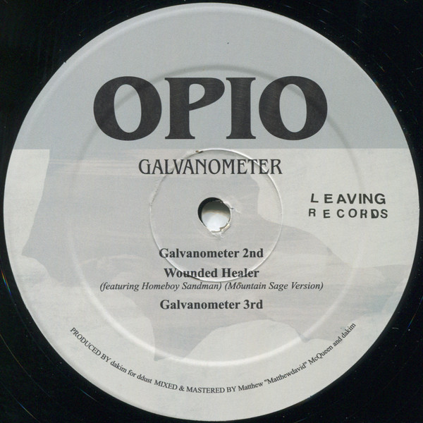Opio - Wounded Healer / Galvanometer | Leaving Records (LR112) - 4