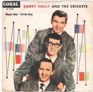 The Crickets　Buddy Holly　Maybe Baby / Tell Me How　バディホリー　SP盤　蓄音機　クリケッツ