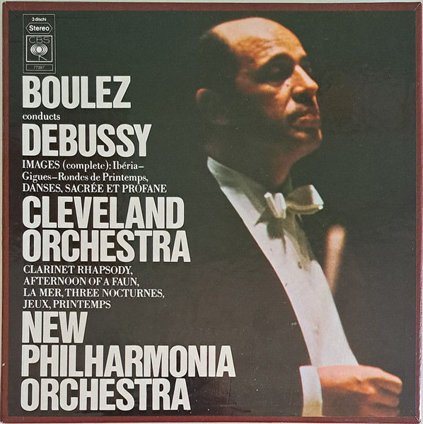 LP盤 ジェルヴァーズ・ド・ペイエ/ピエール・ブーレーズ/New Philharmonia Debussy 「夜想曲」