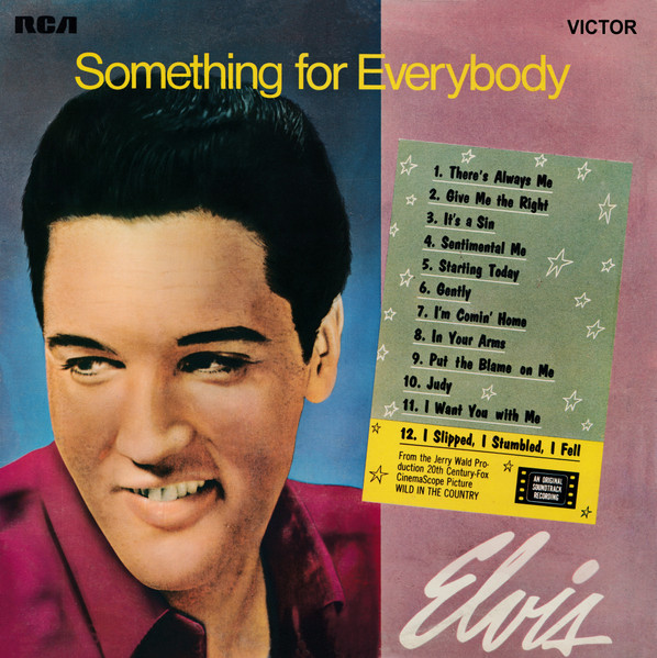 エルヴィス・プレスリー サムシング / for Everybody 1961 Vinyl LP