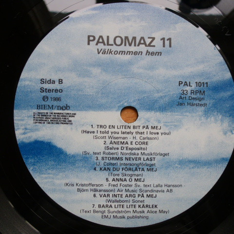 Album herunterladen Palomaz - Palomaz 11 Välkommen Hem