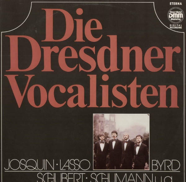 lataa albumi Dresdner Vocalisten - Die Dresdner Vocalisten