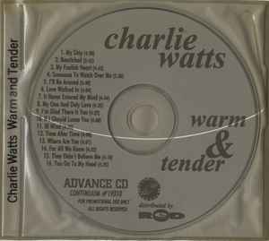 Charlie Watts - Warm & Tender album cover
