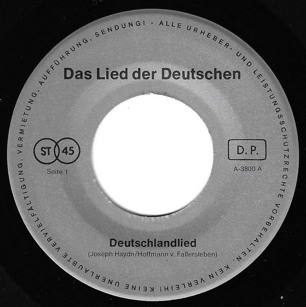 ladda ner album Joseph Haydn Hoffmann v Fallersleben - Das Lied Der Deutschen