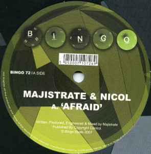 Majistrate & DJ Nicol - Afraid / Bill Murry album cover