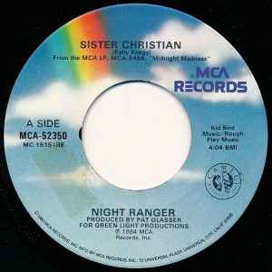 Night Ranger - Sister Christian album cover