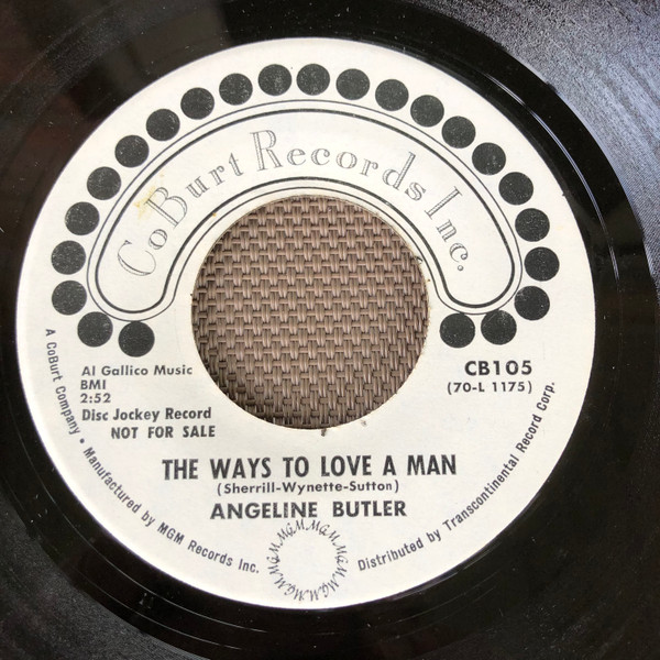 baixar álbum Angeline Butler - The Ways To Love A Man Whats The Matter Baby