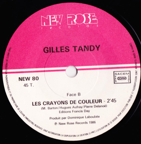 descargar álbum Gilles Tandy - Le Vampire