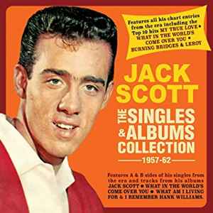 Jack Scott - The Singles & Albums Collection 1957-62 album cover