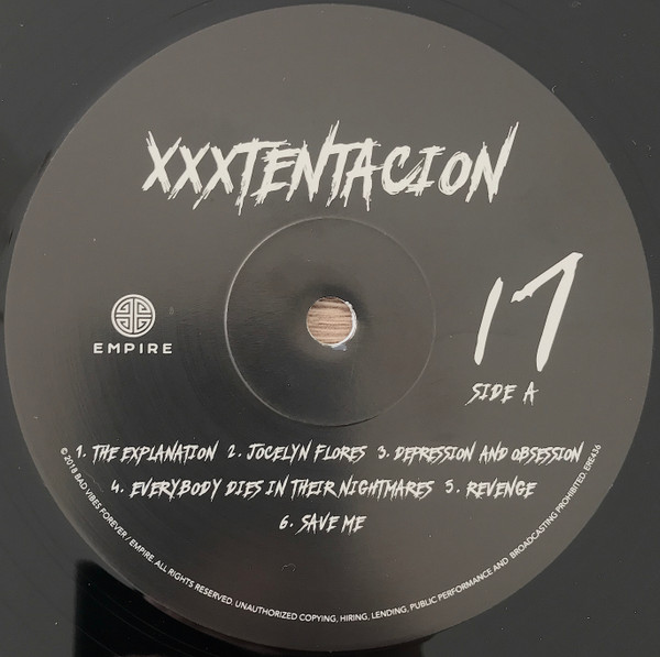 Xxxtentacion – Revenge (2017, Vinyl) - Discogs