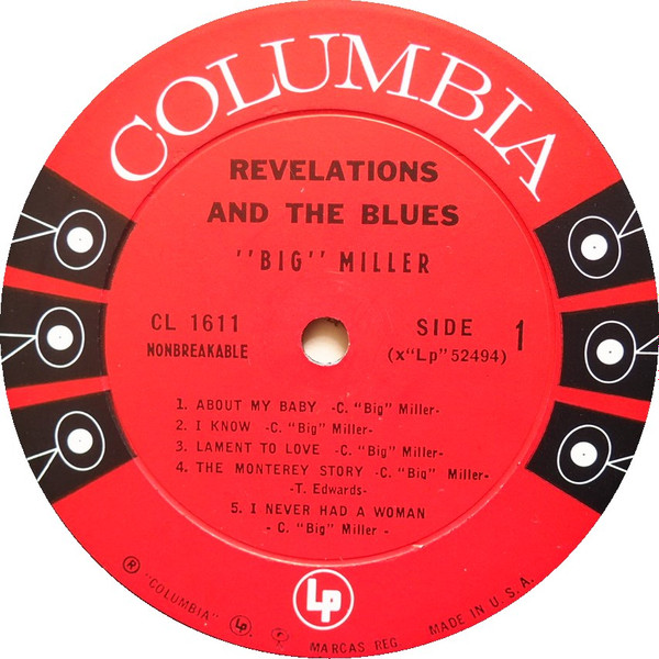 last ned album Big Miller - Revelations And The Blues