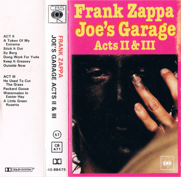 Frank Zappa - Joe's Garage Acts II & III | Releases | Discogs