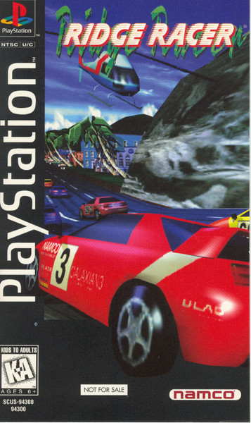 Ridge Racer = リッジレーサー (1994, Mixed Mode, PlayStation Game