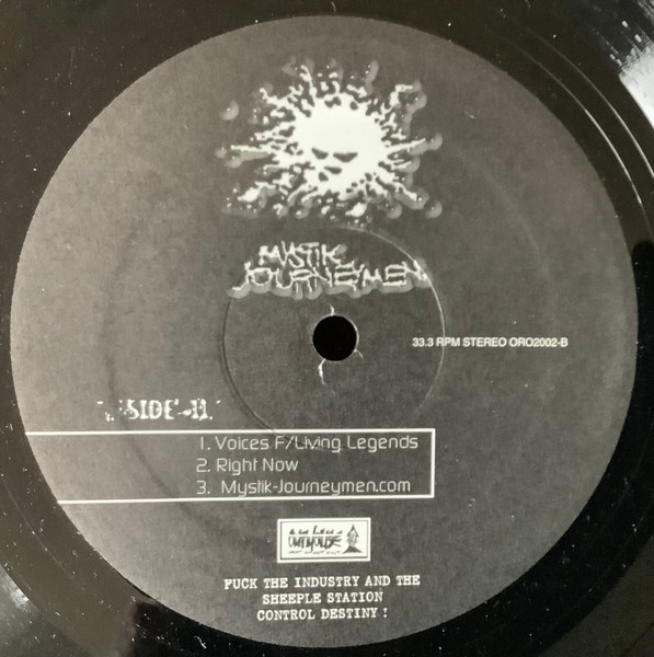 Mystik Journeymen – Worldwide Underground (1998, Vinyl) - Discogs